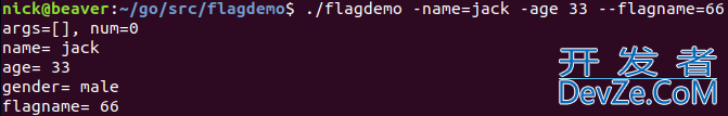 Golang flag包的具体使用