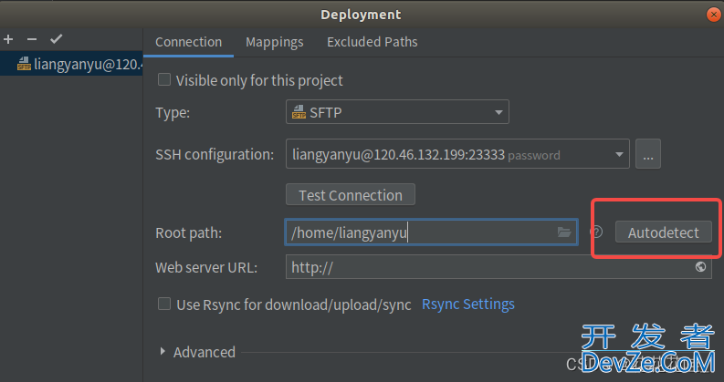 pycharm2022.2远程连接服务器调试代码实现