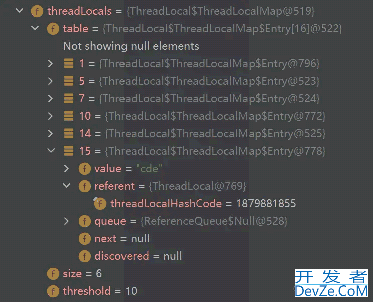 ThreadLocal的set方法原理示例解析