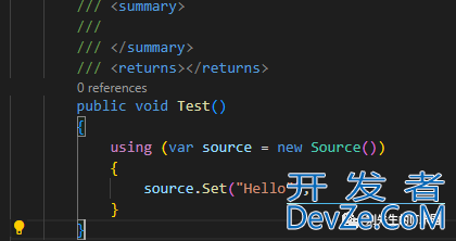 C# using()的使用方法