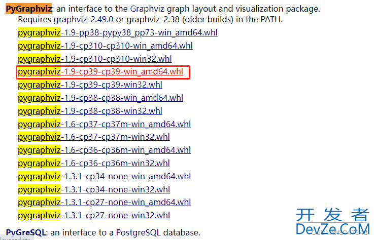 pygraphviz安装教程