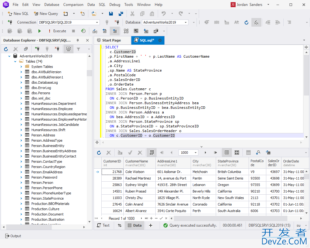 亲自教你使用 ChatGPT 编写 SQL JOIN 查询示例