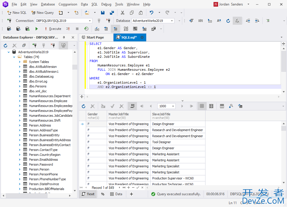 亲自教你使用 ChatGPT 编写 SQL JOIN 查询示例