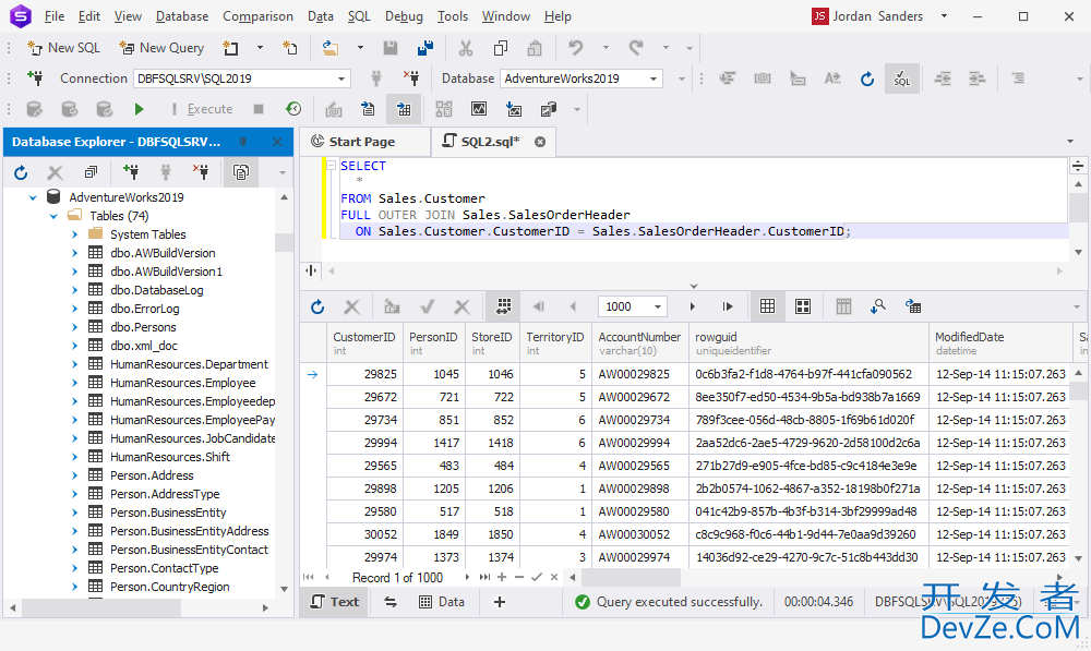 亲自教你使用 ChatGPT 编写 SQL JOIN 查询示例