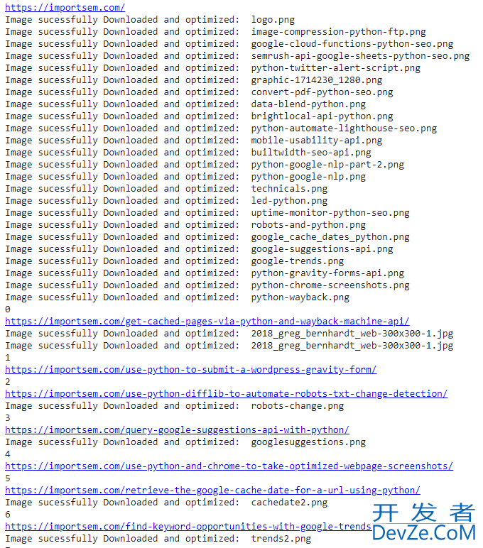 如何使用Python 抓取和优化所有网站图像