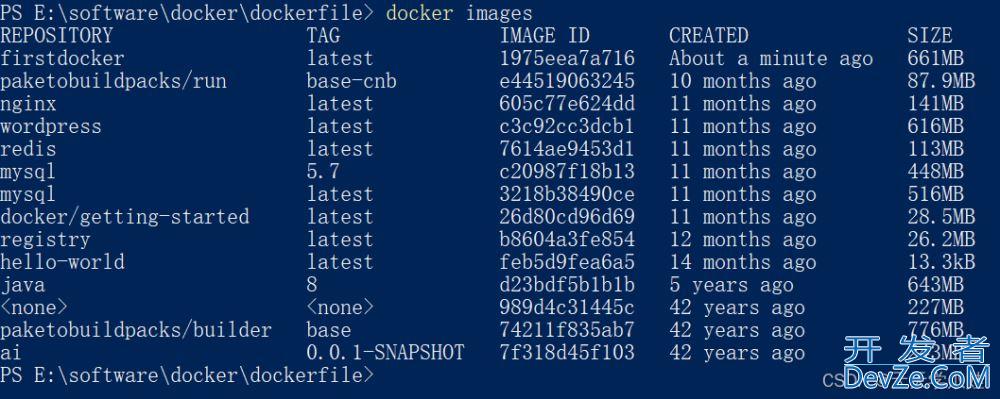 一步步教你把SpringBoot项目打包成Docker镜像