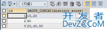 MySQL将多条数据合并成一条的完整示例