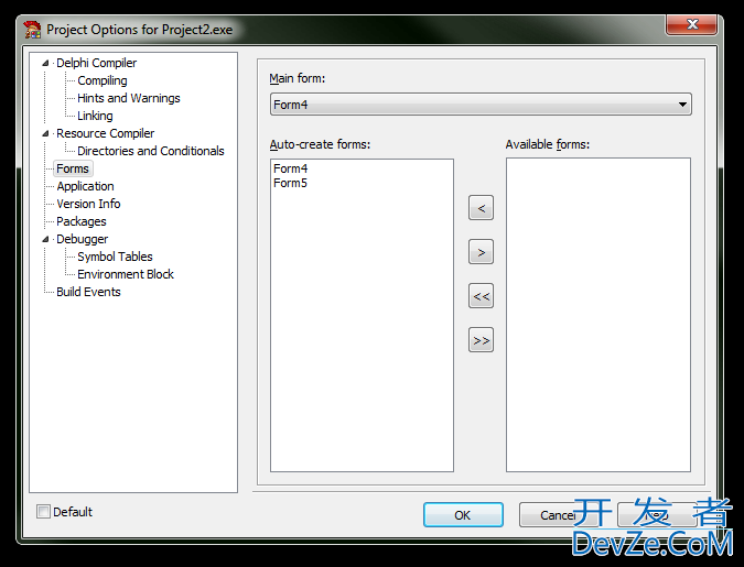 Delphi Modal Form position