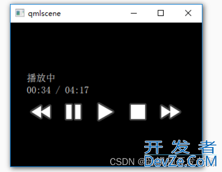 Qt+Quick实现播放音乐和视频的开发