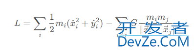 基于Python实现模拟三体运动的示例代码