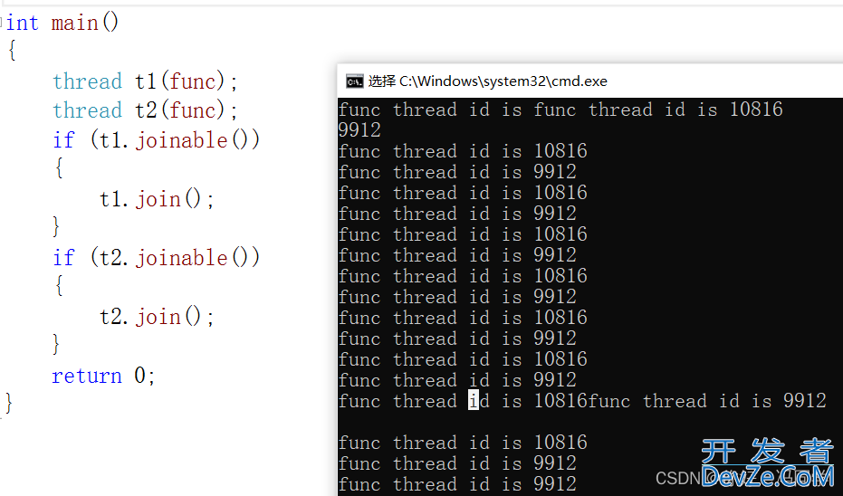 C++11线程、互斥量以及条件变量示例详解