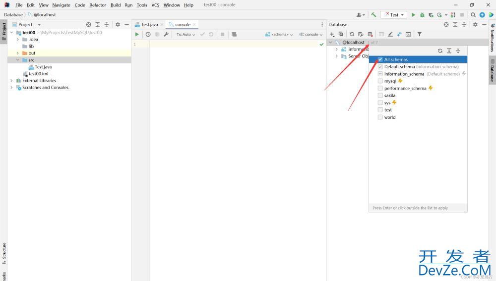 IDEA连接MySQL数据库并执行SQL语句使用数据图文详解