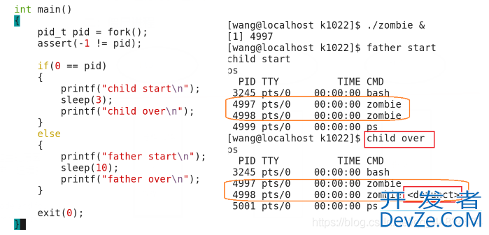 linux如何查看僵尸进程