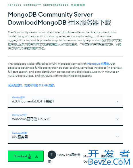 Windows系统下安装MongoDB并内网穿透远程连接