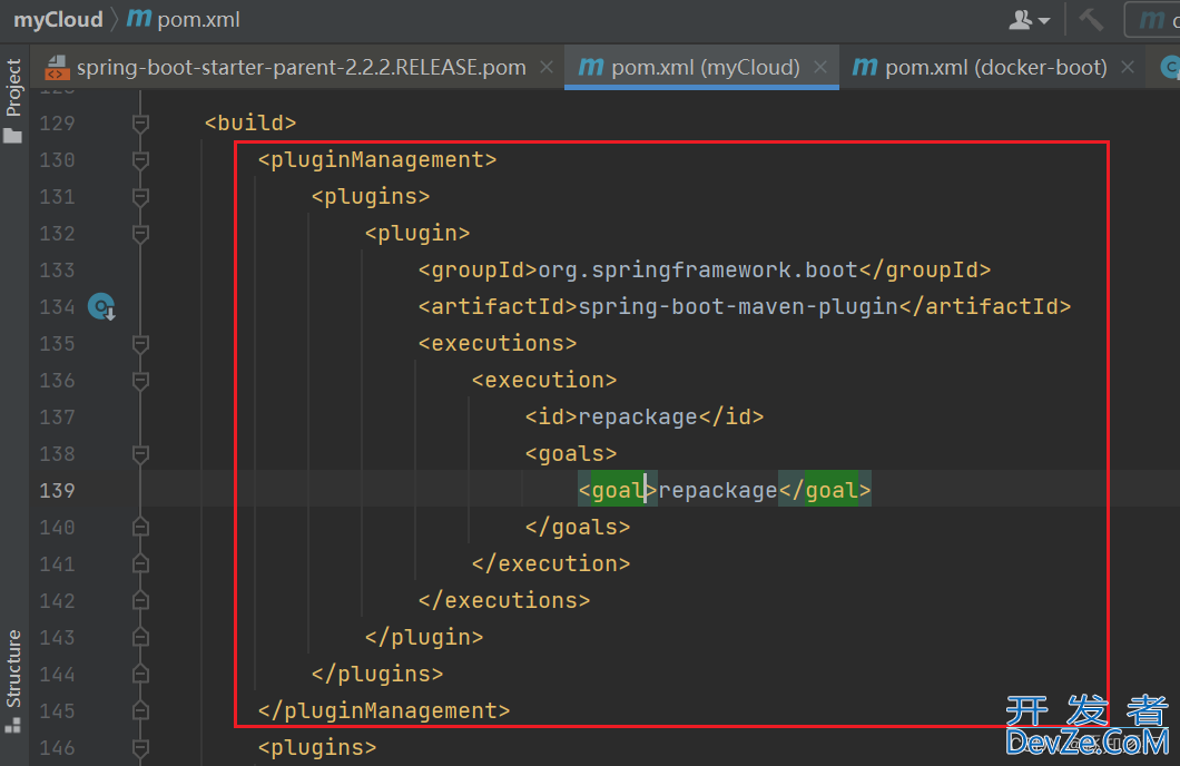 解决SpringCloud下spring-boot-maven-plugin插件的打包问题