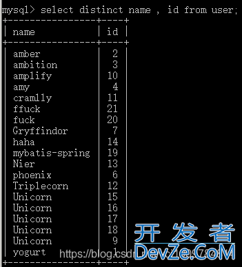 MySQL学习之SQL语法及SQL解析顺序