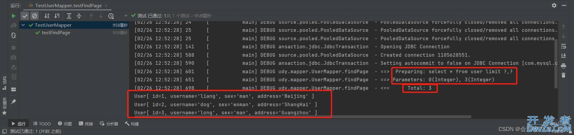 Java中Mybatis分页查询的四种传参方式