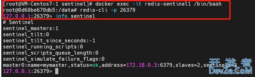 教你一分钟搞定docker+redis哨兵模式