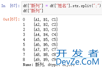 Python快速实现分列转到行的示例代码