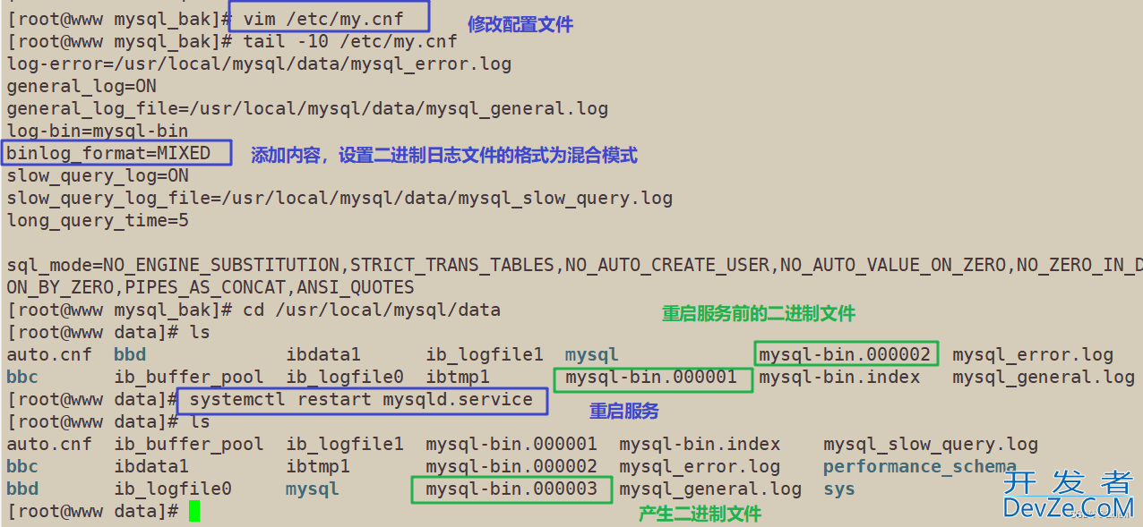 MySQL日志管理和备份与恢复