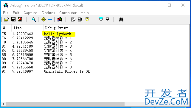 C语言驱动开发之内核使用IO/DPC定时器详解