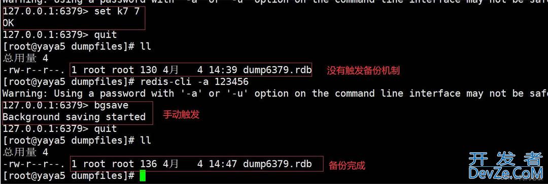 redis中RDB(Redis Data Base)的机制