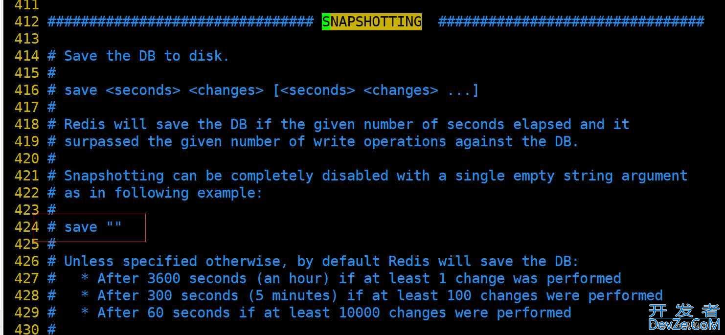 redis中RDB(Redis Data Base)的机制