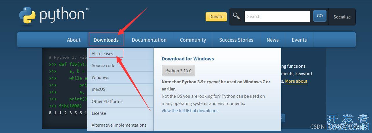 Python入门教程之Python的安装下载配置