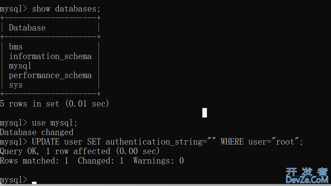 MySQL8.0/8.x忘记密码更改root密码的实战步骤(亲测有效!)