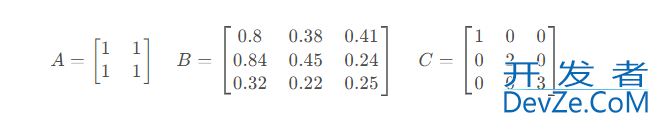 Python实现生成对角矩阵和对角块矩阵