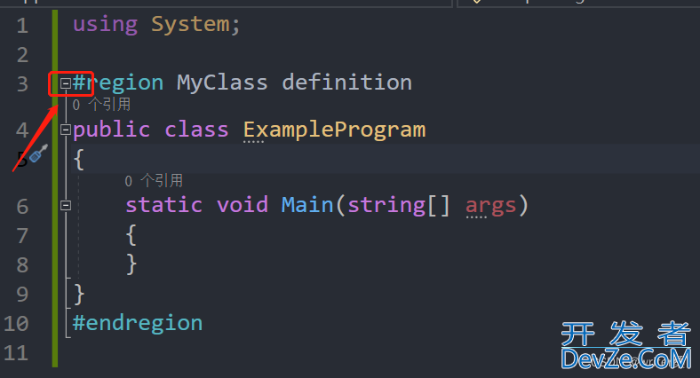 C# 预处理器指令的用法