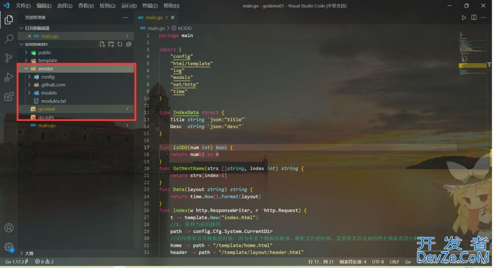 手把手教你用VS code快速搭建一个Golang项目