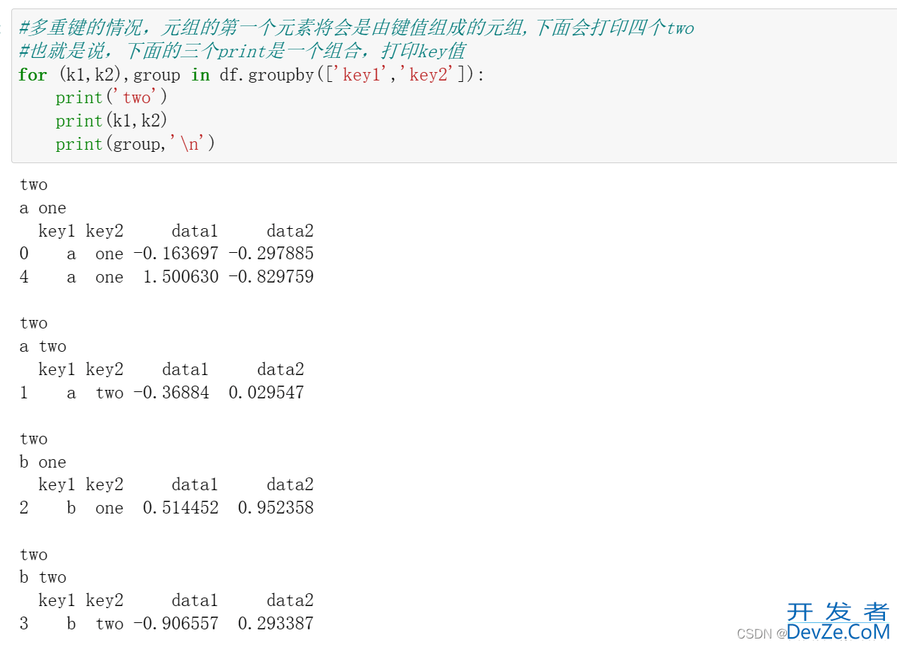 深入解析pandas数据聚合和重组