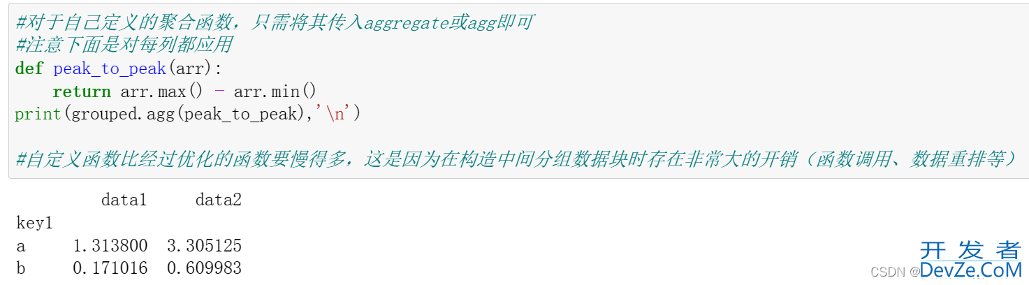 深入解析pandas数据聚合和重组