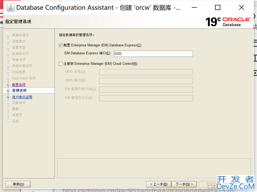 Oracle 19c创建数据库的完整步骤(详细明了)