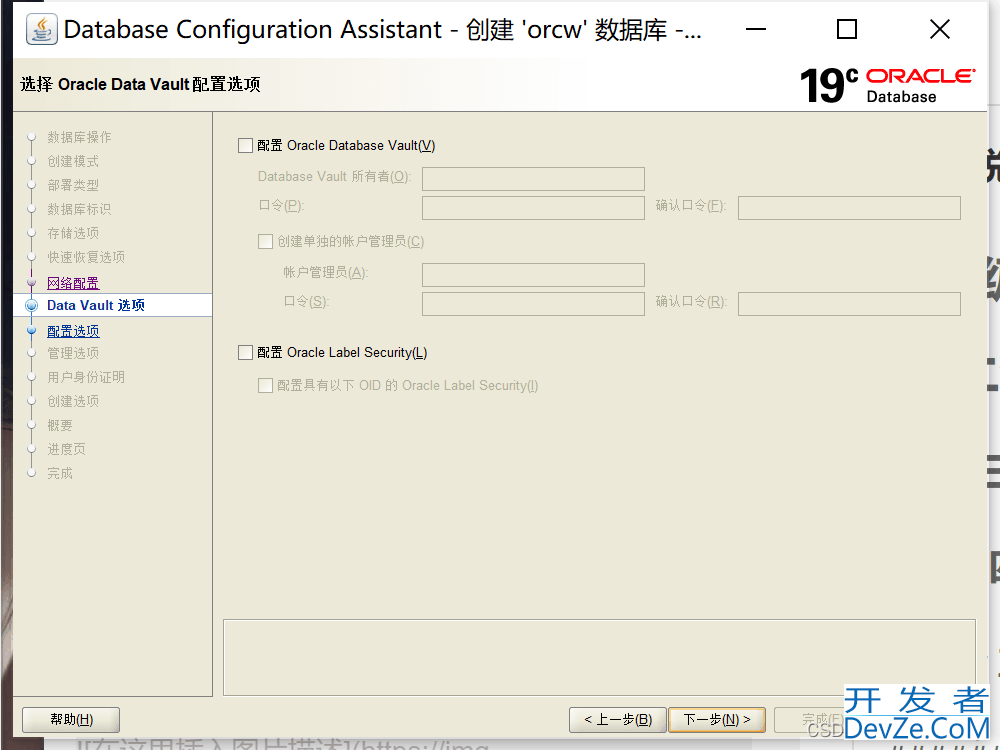 Oracle 19c创建数据库的完整步骤(详细明了)