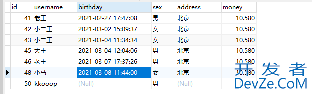 Java中ResultSetMetaData 元数据的具体使用