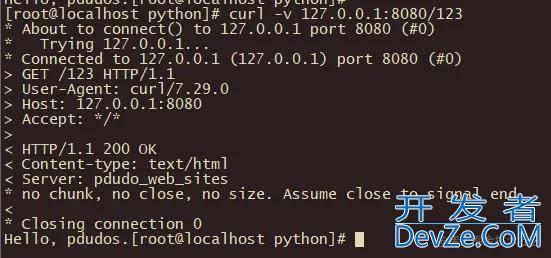 python实现一个简单的web应用框架