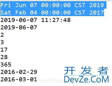 关于Java日期工具类的编写