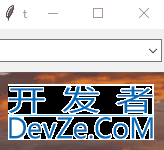 Python之tkinter组合框Combobox用法及说明