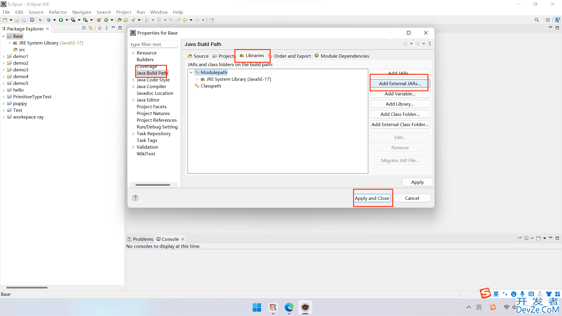 Eclipse与MySQL数据库的连接教程(已实操)