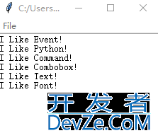 Python之tkinter文字区域Text使用及说明