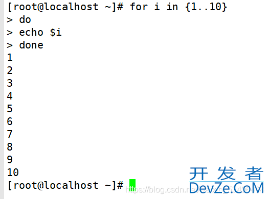 Shell循环语句及中断语句的使用