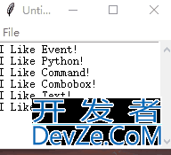 Python之tkinter文字区域Text使用及说明