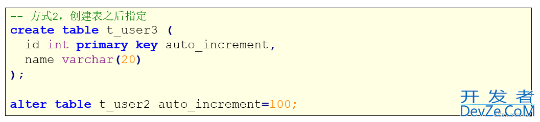 MySQL约束constraint用法详解