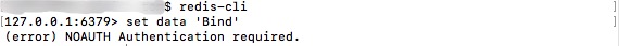 Mac中Redis服务启动时错误信息:NOAUTH Authentication required