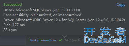 在IDEA上面连接Sql Server数据库教程(亲测有用)