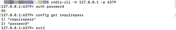 Mac中Redis服务启动时错误信息:NOAUTH Authentication required