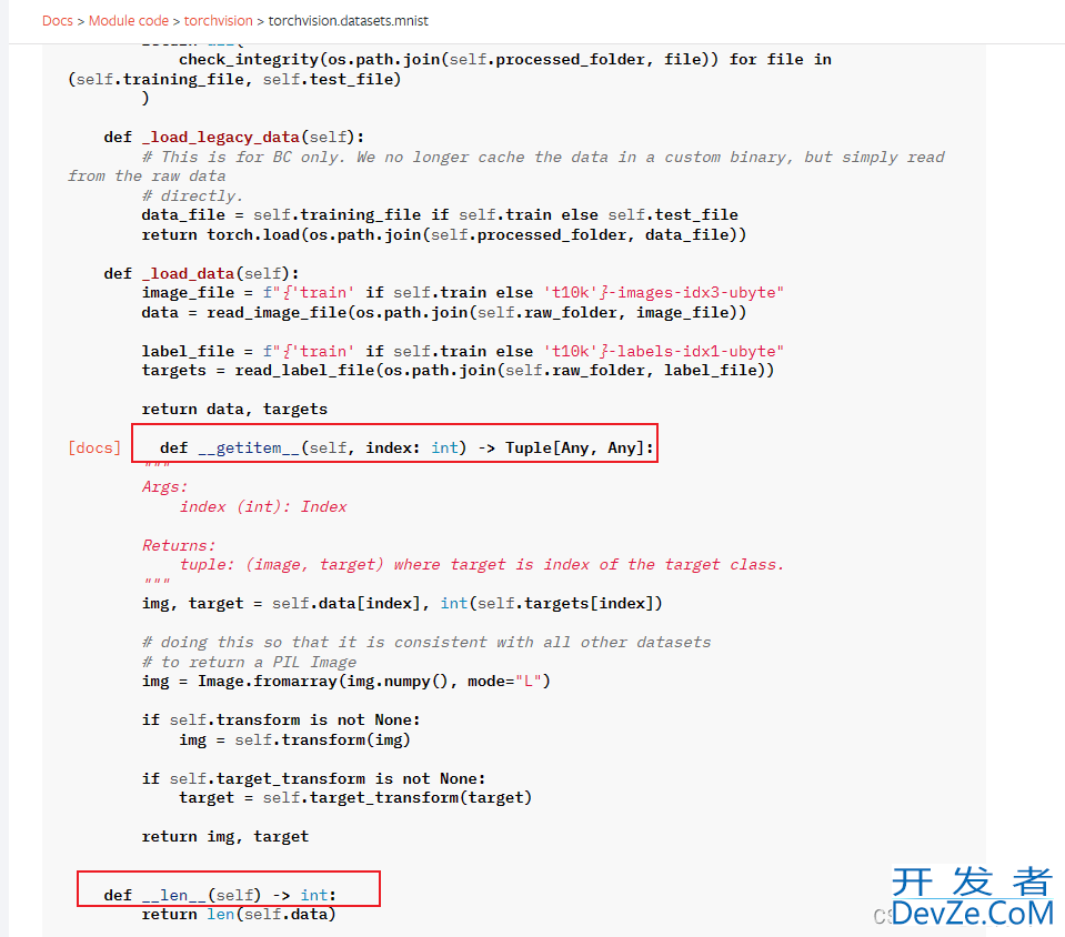 Pytorch的torch.utils.data中Dataset以及DataLoader示例详解