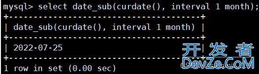 Mysql数据库时间查询举例详解